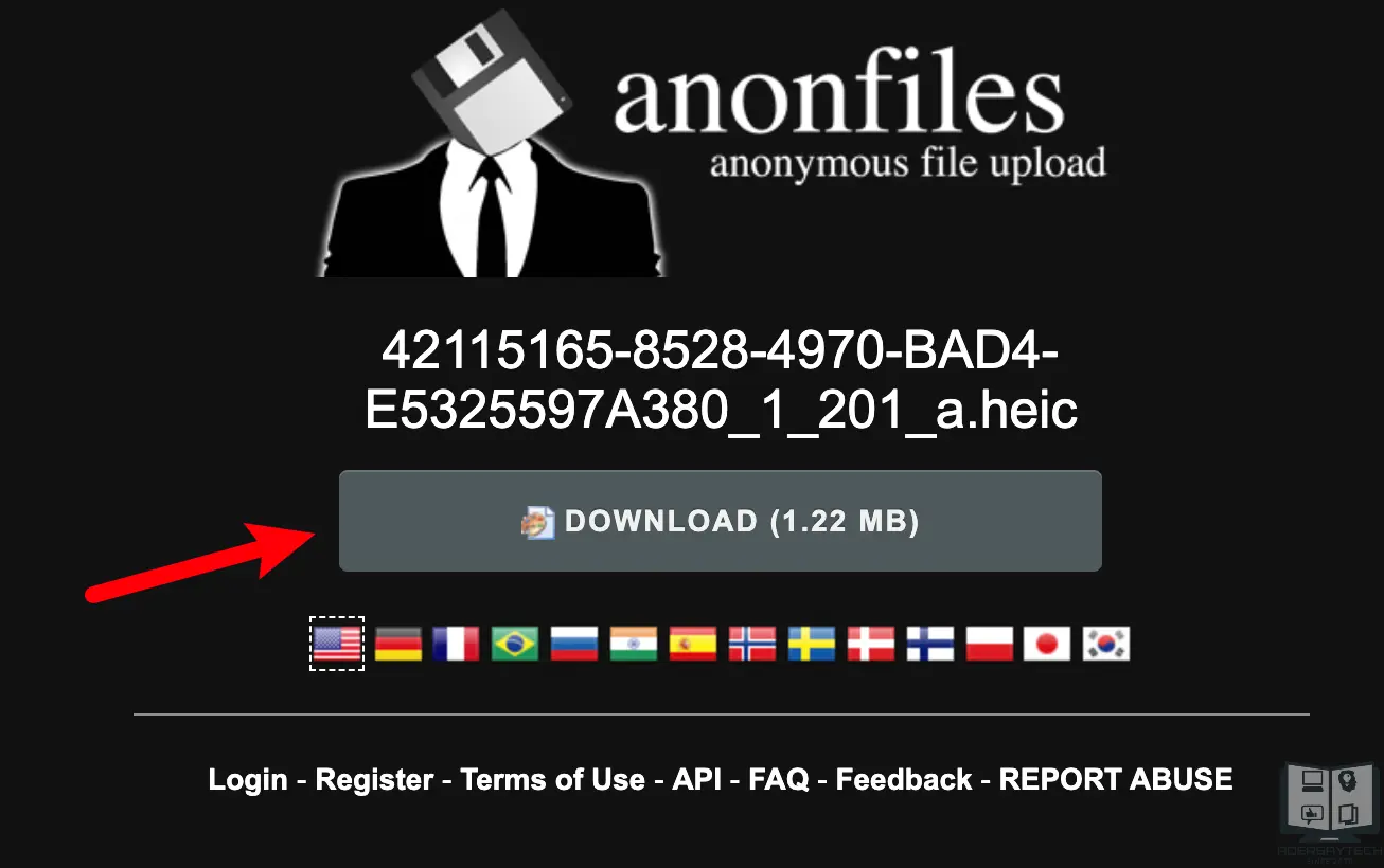 匿名的免費雲端空間 AnonFiles，單檔案最大支援 20GB，不限速不刪檔！ 10