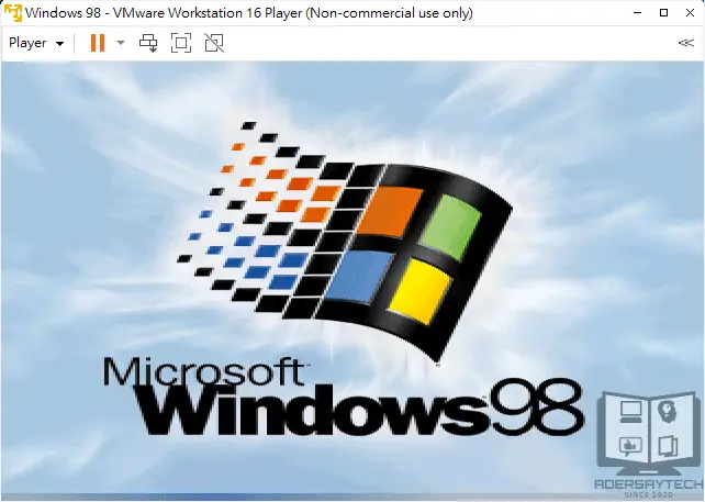 Windows 98 開機畫面