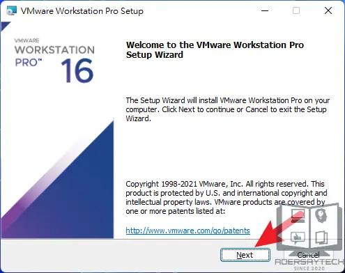 下載與安裝VMware Workstation Pro