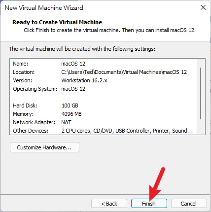 10分鐘學會在 Windows VMware 安裝 macOS Monterey！(完整教學) 24