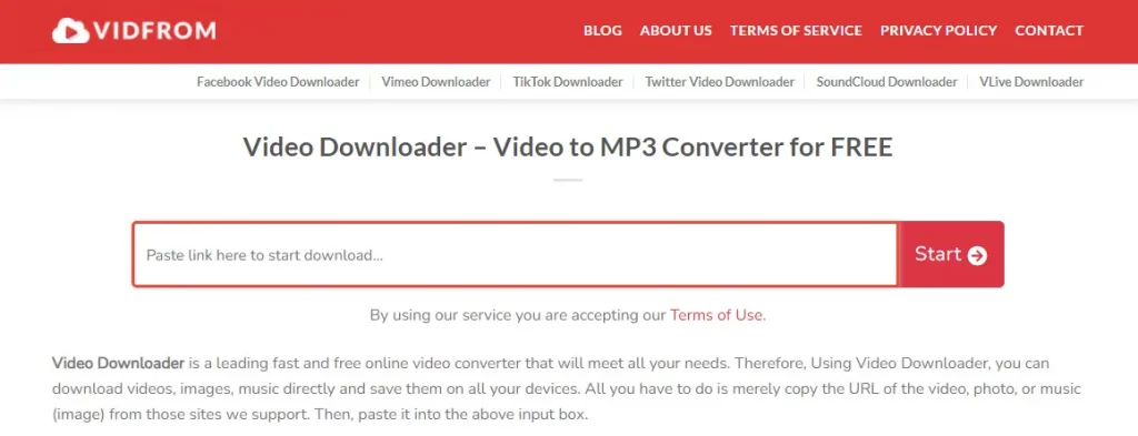 免費線上影片下載器 Video Downloader