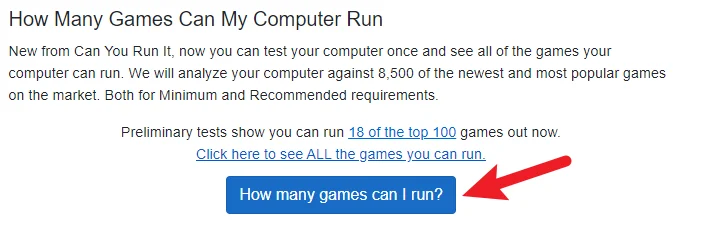 Can you run it？測試你電腦跑不跑的動遊戲，支援 8500+ 遊戲！ 28