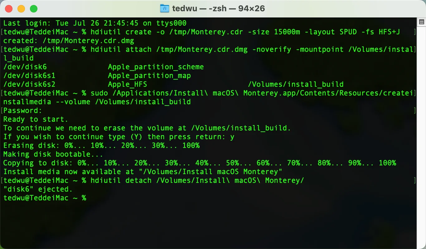如何製作 macOS Monterey 12 ISO/DMG 安裝映像檔？ 28