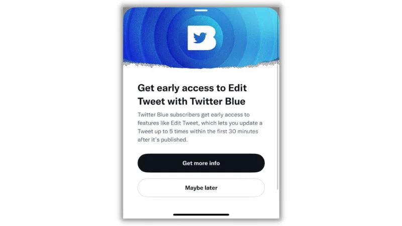 Twitter 推文可以編輯啦！但僅限 Twitter Blue 訂閱用戶！ 6