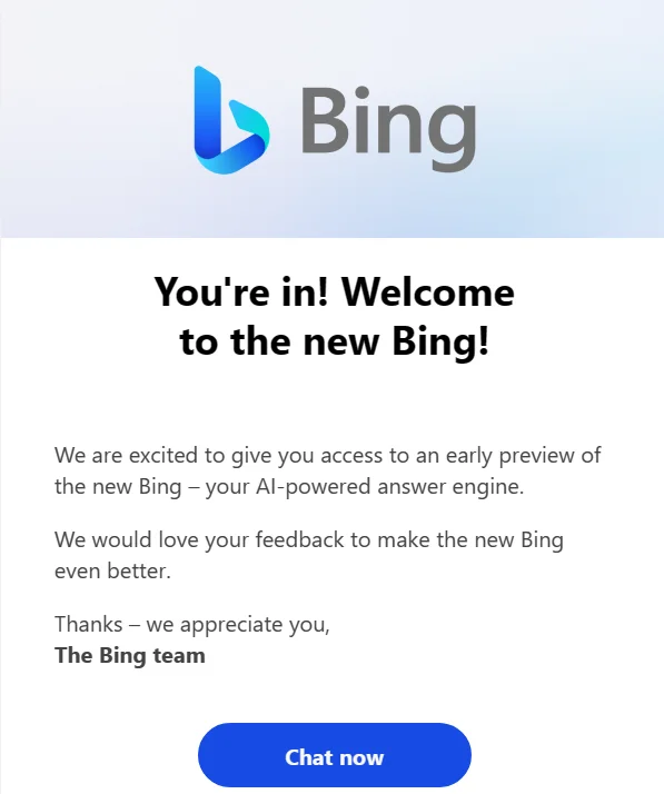 Bing AI 不用等（新 Bing）！現在加入等候清單直接通過！ 6