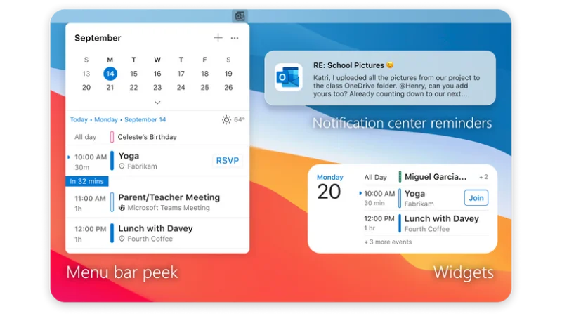 微軟宣佈 Mac Outlook 完全免費，並且支援接力功能
