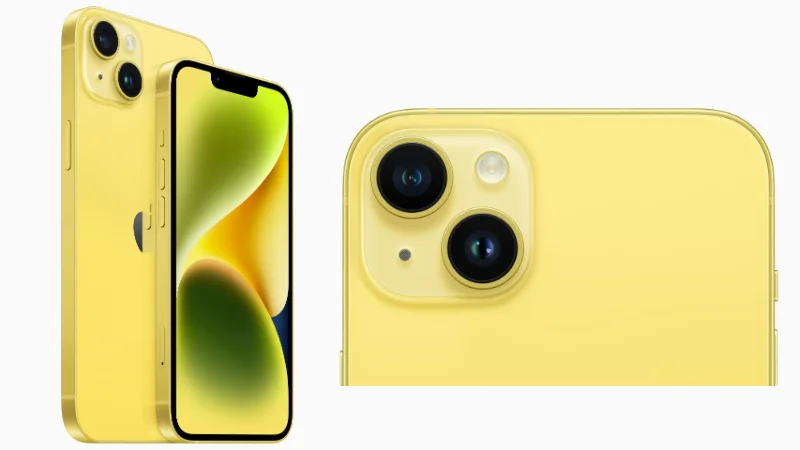 iPhone 14 黃色