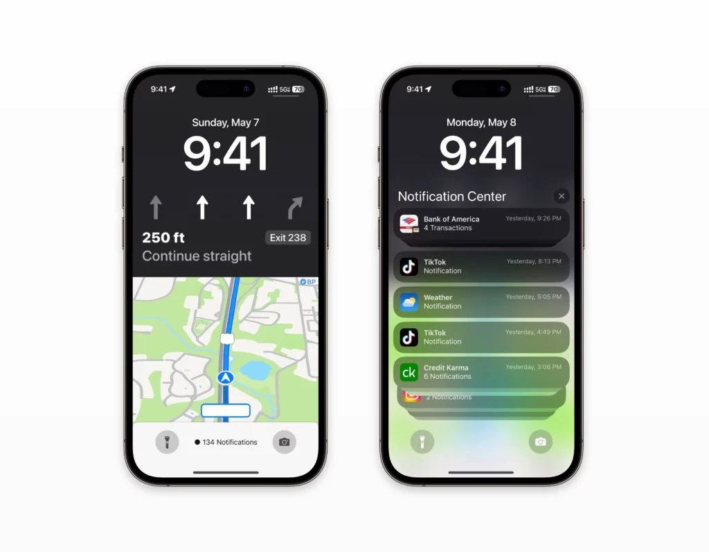 iOS 17 將推出全新的 Apple 地圖鎖定螢幕功能