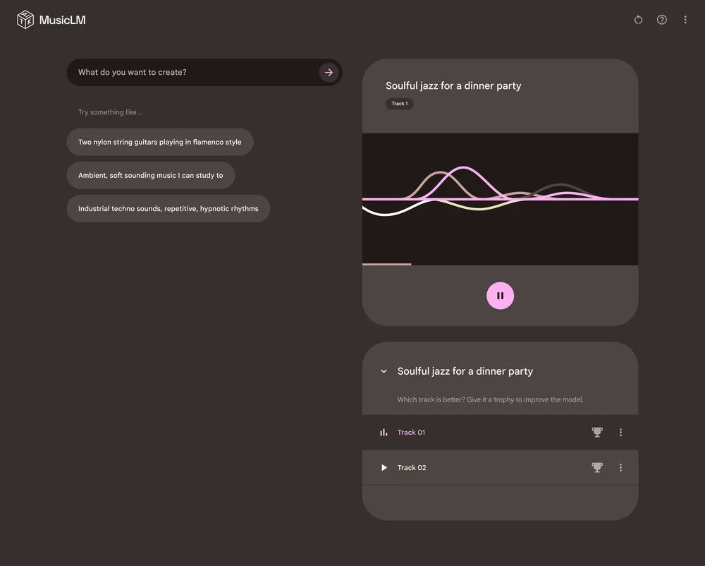 Google 推出 MusicLM 人工智慧創作音樂工具 5