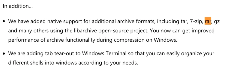 Windows 11 支援 RAR 檔案？微軟宣布即將支援，網友們瘋了！