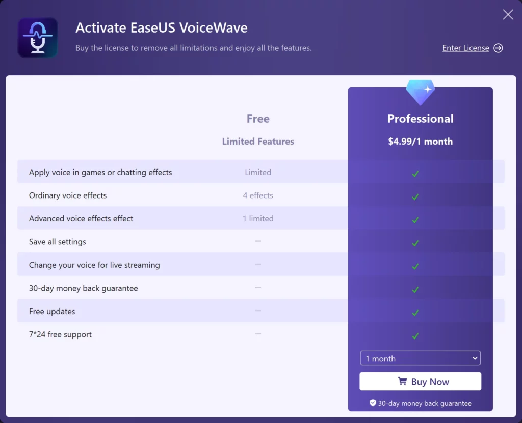 EaseUS VoiceWave 及時 AI 變聲器，支援超過百種聲音輕鬆換 33