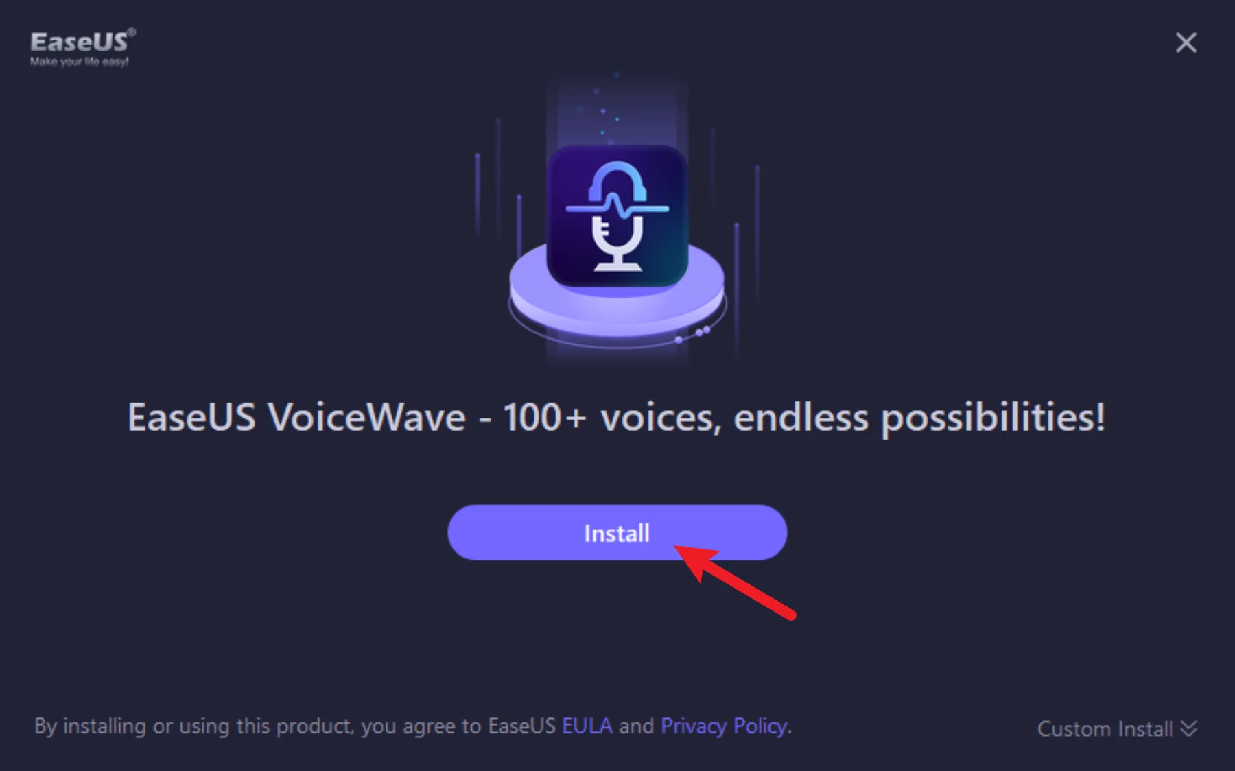 EaseUS VoiceWave 及時 AI 變聲器，支援超過百種聲音輕鬆換 11