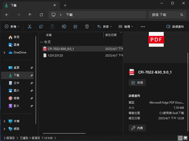 Windows 檔案總管效率翻倍！10 個必學實用技巧 (分頁/快速存取/預覽/快捷鍵) (Win10/11 適用 2025) 9