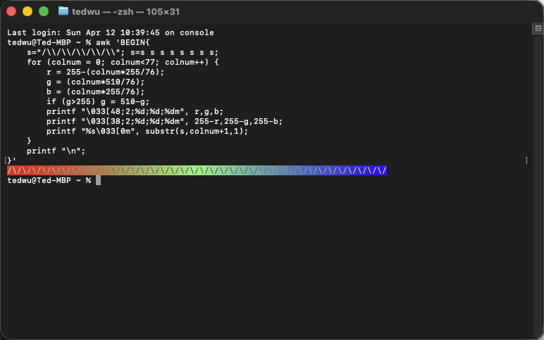 macOS Tahoe Terminal 24 年首次大改版 | 24-bit 真彩色與 Powerline 設定教學 4 macOS Tahoe Terminal 24 年首次大改版 | 24-bit 真彩色與 Powerline 設定教學 3