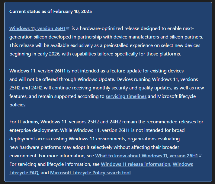 Windows 11 26H1 為什麼只給 Snapdragon X2?Bromine 平台分支拆解 5