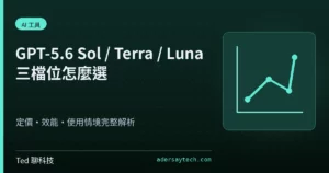 GPT-5.6 Sol Terra Luna 三檔位定價與效能比較封面