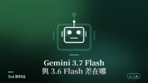 Gemini 3.7 Flash 與 3.6 Flash 兩代模型世代對照示意封面
