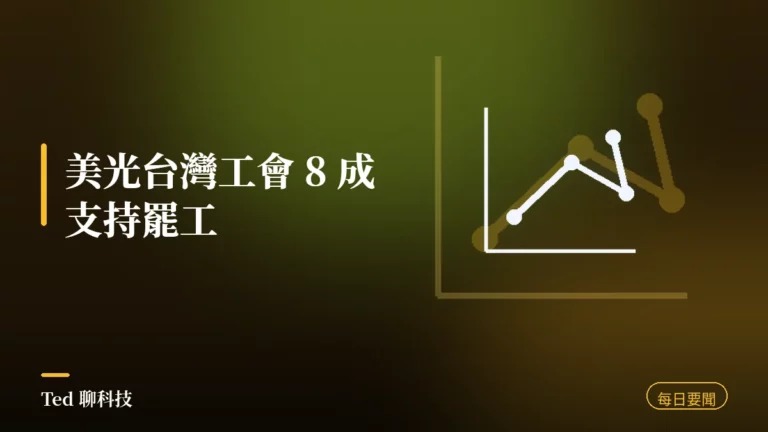 科技要聞彙整 2026-08-29 美光台灣工會八成支持罷工 刊頭